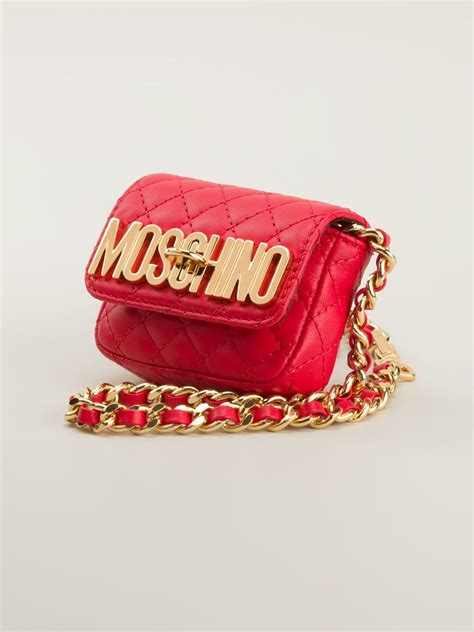 moschino cross body bag